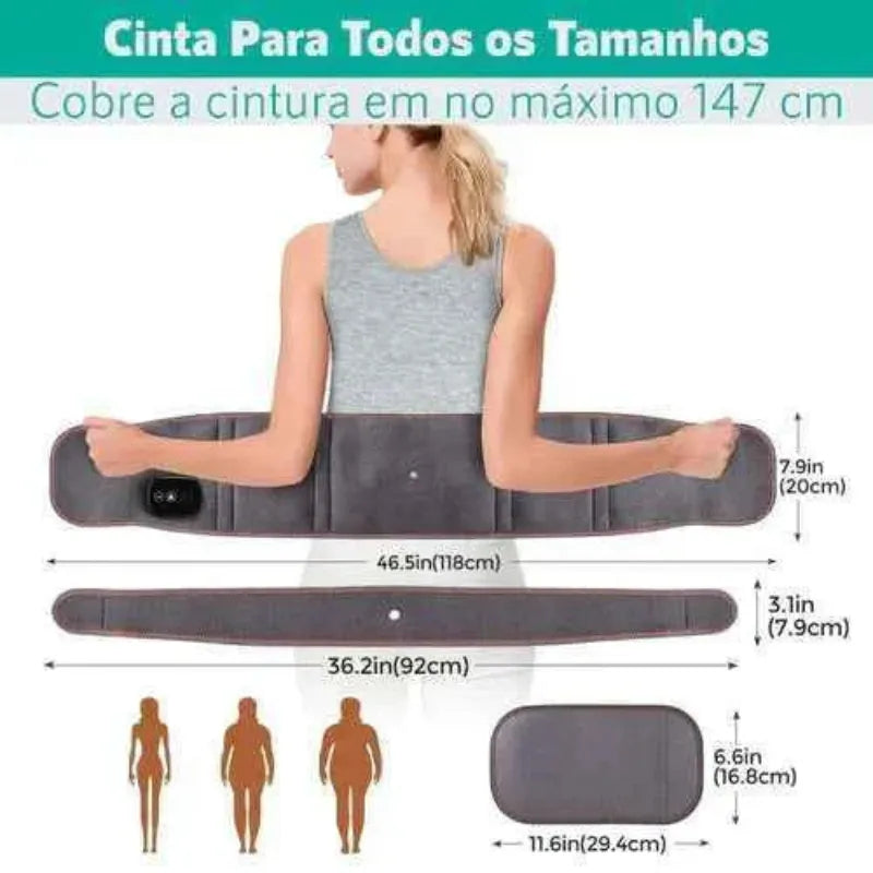 Cinta Massageadora Térmica RelaxMax™