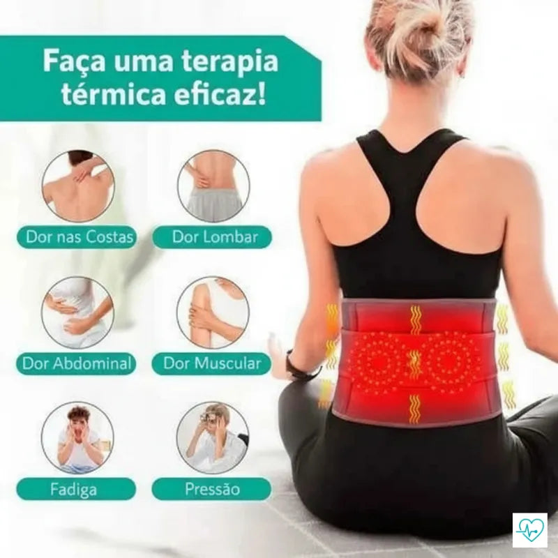 Cinta Massageadora Térmica RelaxMax™