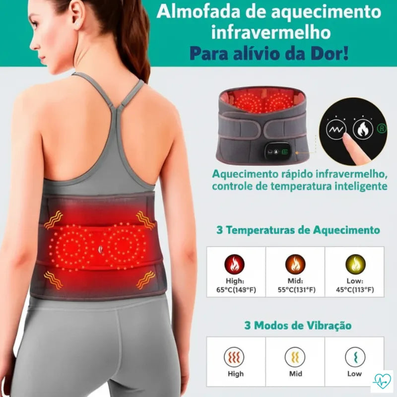 Cinta Massageadora Térmica RelaxMax™