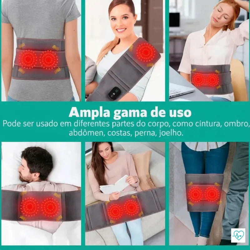 Cinta Massageadora Térmica RelaxMax™