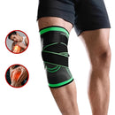 Joelheira de Compressão com Suporte Ajustável e Estabilização