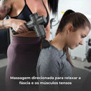 Pistola Massageadora Muscular Profissional com Maleta