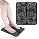 Massageador Elétrico para Pés com Eletroestimulação EMS | Alívio de Dores e Circulação