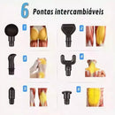 Pistola Massageadora Muscular Profissional com Maleta