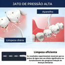 Irrigador Oral Portátil DentalJet™ - Higiene Bucal Profunda e Eficiente