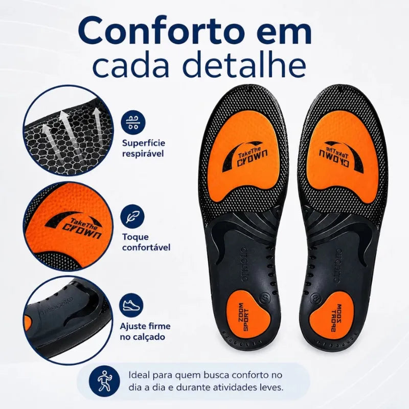 Palmilha Ortopédica - Crown™