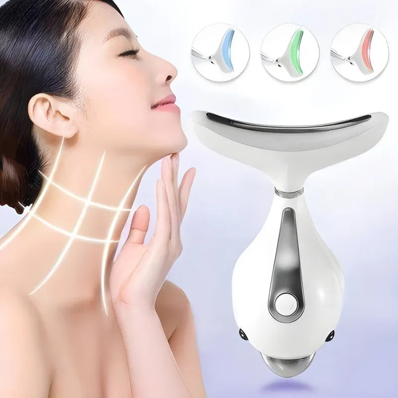 Massageador Facial LED Anti-Idade & Lifting Facial