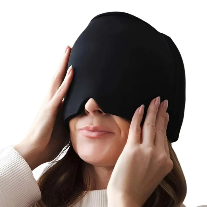 Touca de Terapia Térmica Gel Quente e Fria