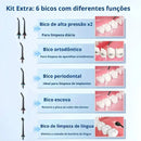 Irrigador Oral Portátil DentalJet™ - Higiene Bucal Profunda e Eficiente