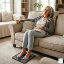 Massageador Elétrico para Pés com Eletroestimulação EMS | Alívio de Dores e Circulação