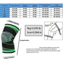 Joelheira de Compressão com Suporte Ajustável e Estabilização