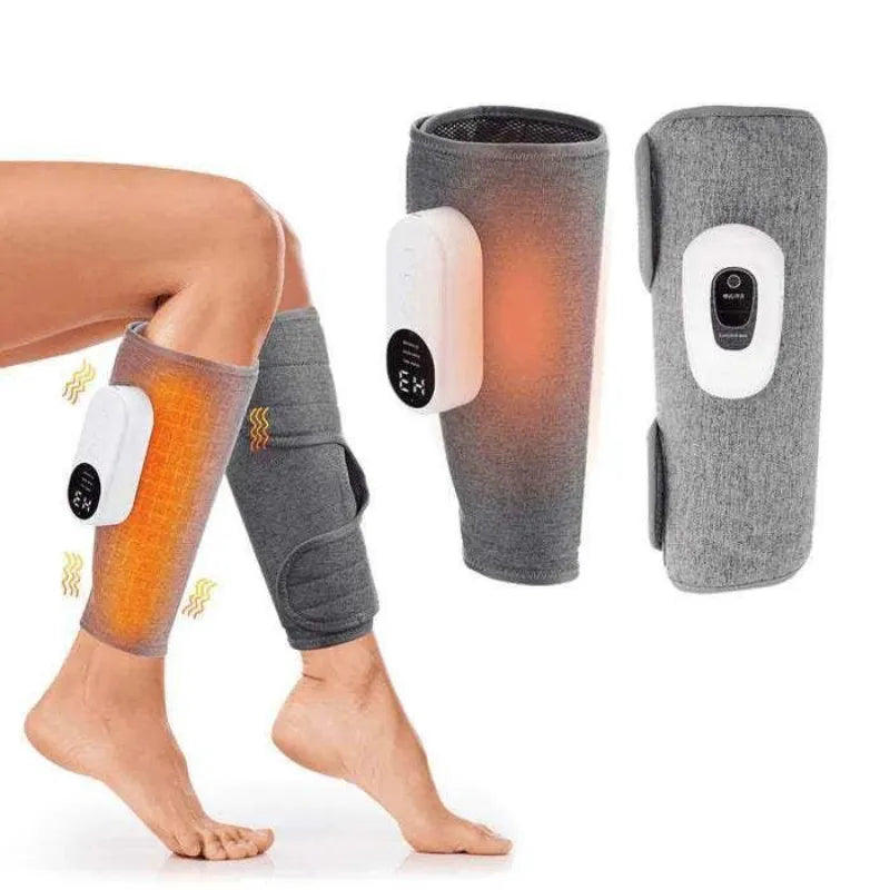 Massageador de Pernas e Panturrilhas com Aquecimento