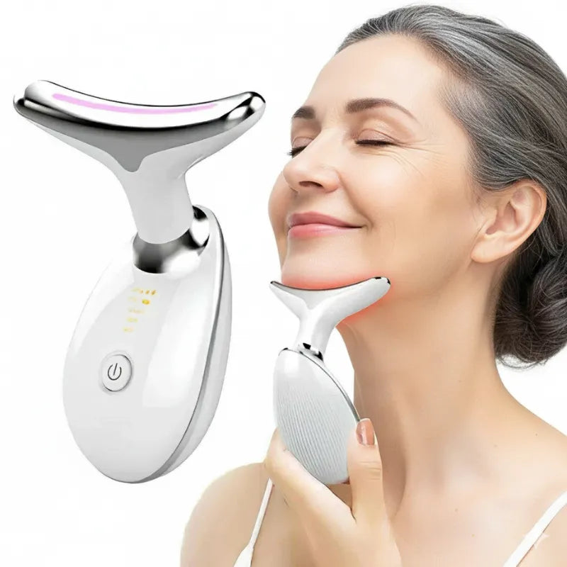 Massageador Facial LED Anti-Idade & Lifting Facial