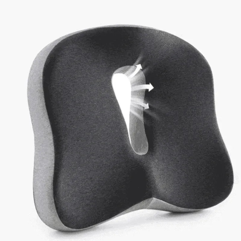 Encosto e Assento Ortopédico para Apoio Lombar