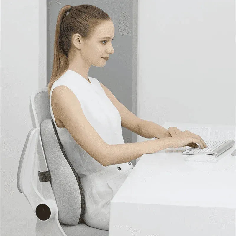 Encosto e Assento Ortopédico para Apoio Lombar