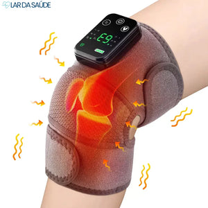 Joelheira Ortopédica com Aquecimento e Massagem OrtoHeat Pro