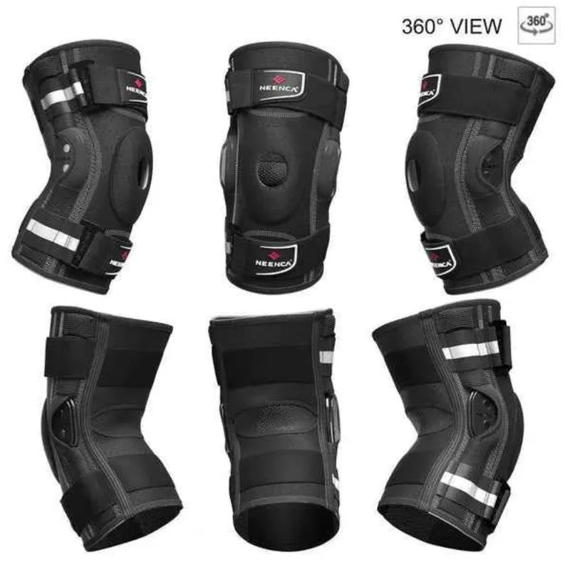 Joelheira Ortopédica de Compressão Articulada com Estabilizadores Laterais