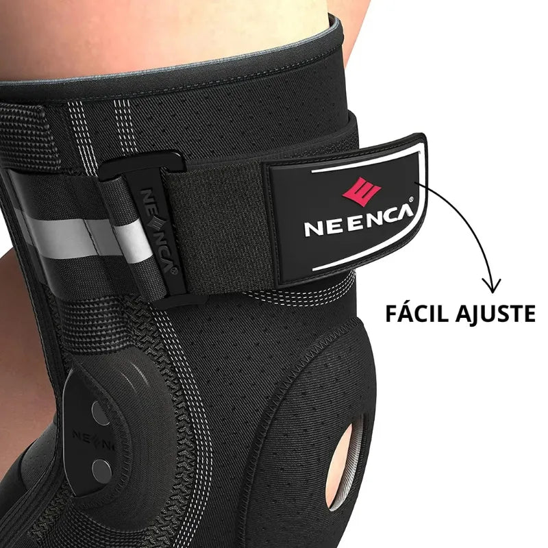 Joelheira Ortopédica de Compressão Articulada com Estabilizadores Laterais