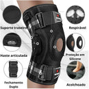 Joelheira Ortopédica de Compressão Articulada com Estabilizadores Laterais