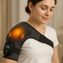 Massageador Elétrico de Ombro com Aquecimento Terapêutico