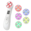 Massageador Facial RejuveSkin™ 5 em 1 – Radiofrequência e Luz LED