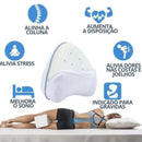 Travesseiro Ortopédico Ergonômico para Pernas e Joelhos – Alívio de Dores e Melhor Postura ao Dormir