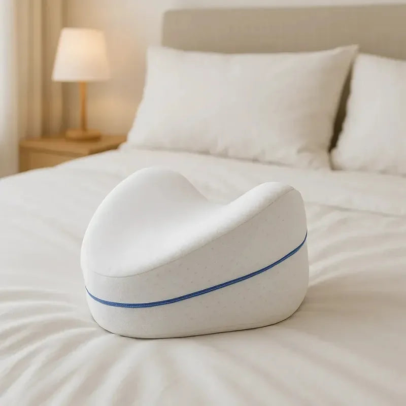 Travesseiro Ortopédico Ergonômico para Pernas e Joelhos – Alívio de Dores e Melhor Postura ao Dormir