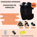 Joelheira Ortopédica Térmica com Massagem e Aquecimento KneeTherapy Pro