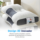 Travesseiro Ortopédico Ergonômico Sono Perfeito OrtoComfort